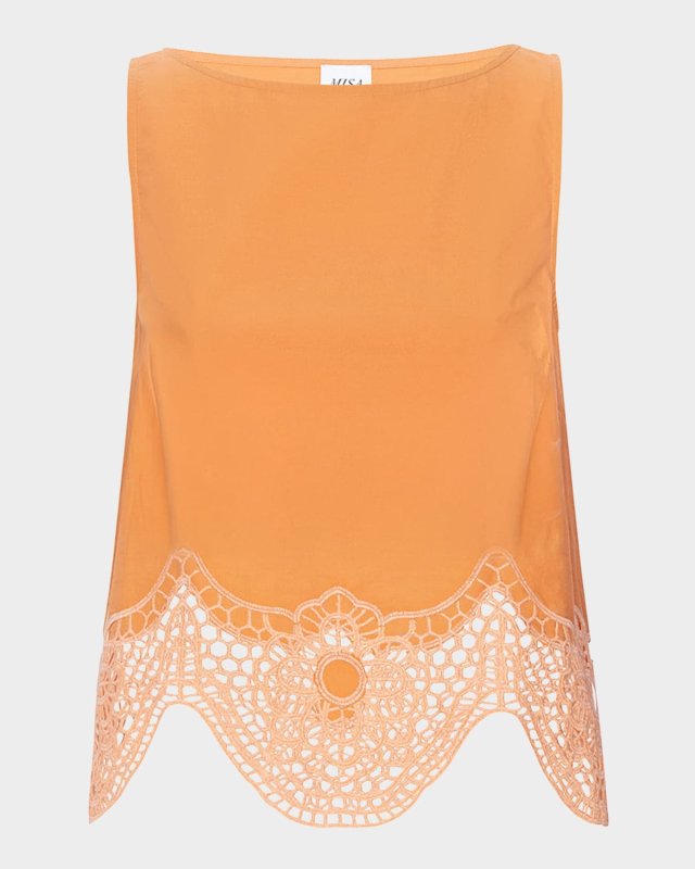 Nola Open-Knit Top